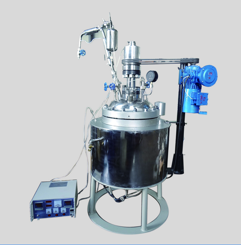 CJF-50L中試反應釜（帶回收、冷凝裝置）